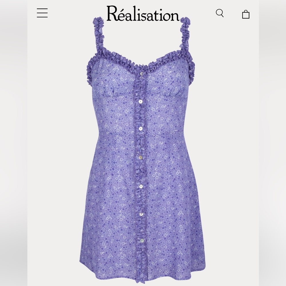 Realisation Par Julia Dress in Purple Haze